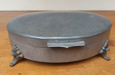 Vintage French Art Deco pewter