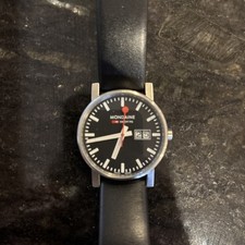 MONDAINE Watch EVO BIG DATE 30300 Original Leather Strap