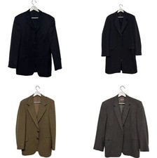 Vintage Men's Tailored Jacket Bundle Wool Cashmere Tweed Coats Various Sizes