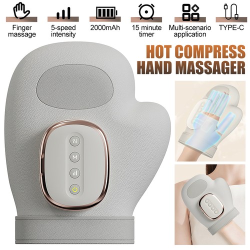 Cordless hand massager with - cordless,