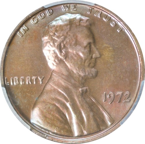 1972 ms65 doubled - 1972, die