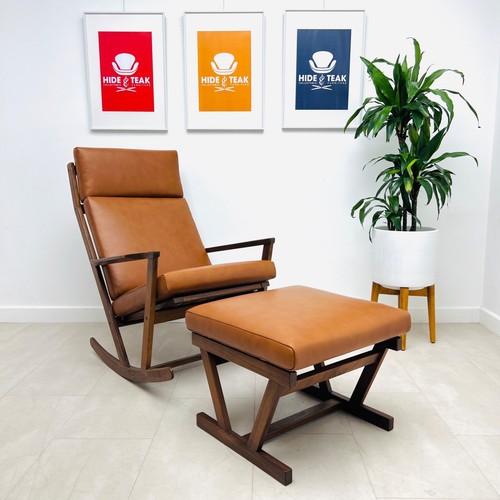 Rocking chair and footstool - and, by