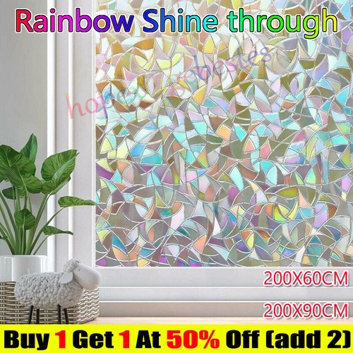 Rainbow window film privacy - rainbow,