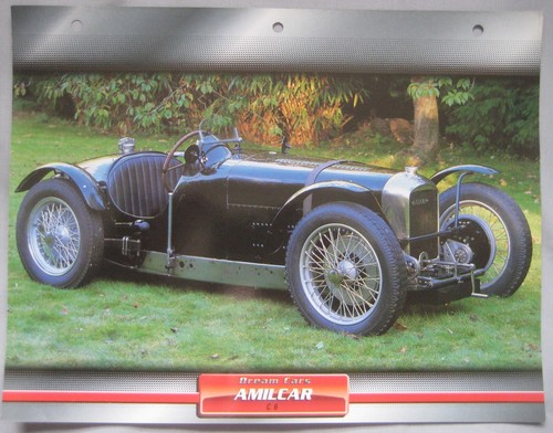 Amilcar atlas editions - editions, fact