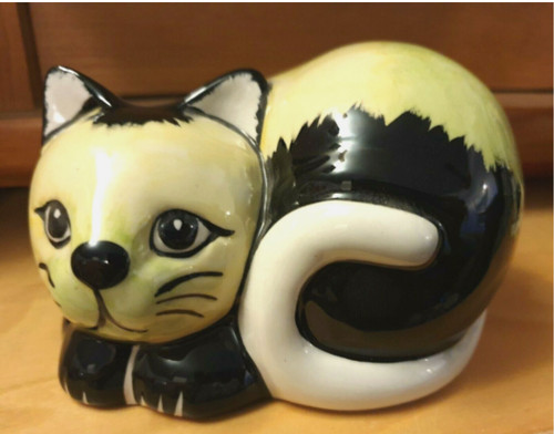 Lorna bailey curled cat - lorna, up