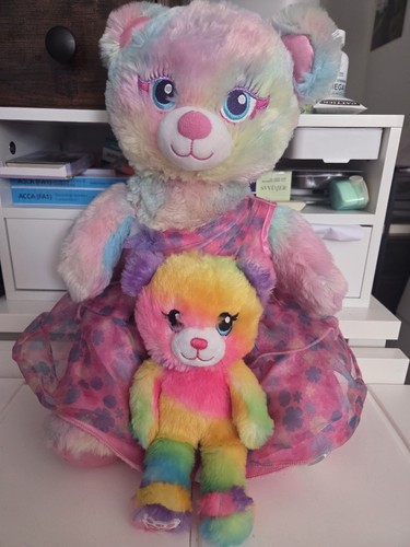 Build bear pastel rainbow - build-a-bear,