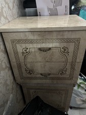 Italian Style Bedside Table Drawers