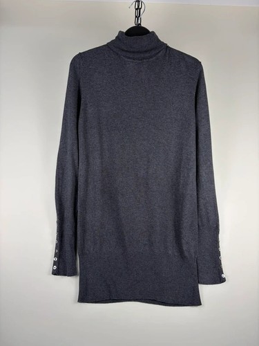 Zara grey roll neck longline - zara,