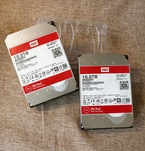 Western digital 10tb red - 2,