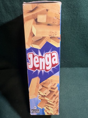 Original jenga wood block game - wood,
