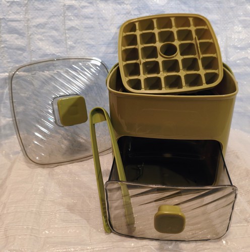 Retro olive green ice - olive,