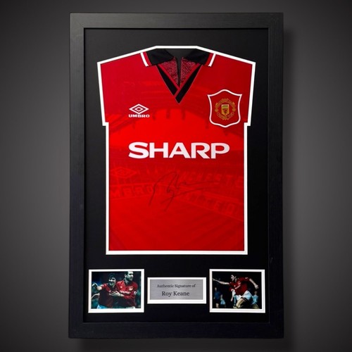 Framed roy keane - keane, manchester