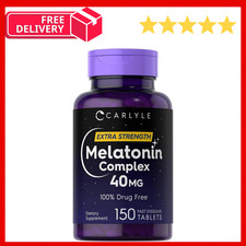 Carlyle Melatonin 40mg Complex