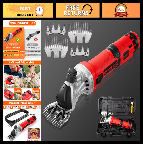 Electric sheep shears 600w - sheep,