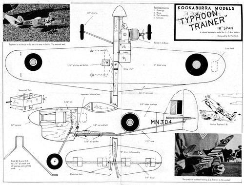 Kookaburra hawker typhoon - kookaburra,