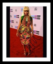 Nicki Minaj Autograph Signed &