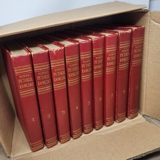 Vintage Newnes Pictorial Knowledge SET - Volumes 1-10 | SET 8 MISSING