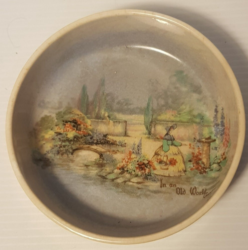Vintage trinket dish sandland - vintage,