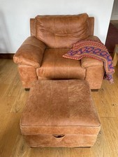 Armchair and Footstool