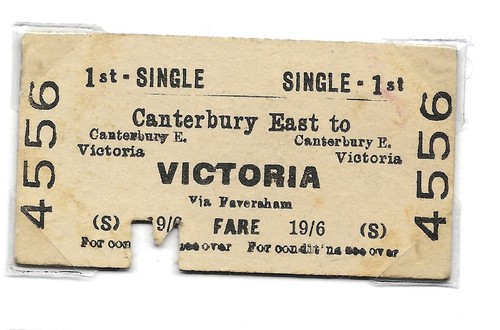 1962 first class - 1962, canterbury