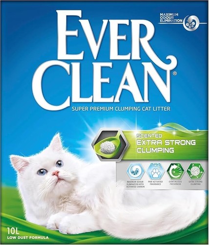 Ever clean clumping cat litter - clean,