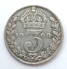 1908 EDWARD VII SILVER