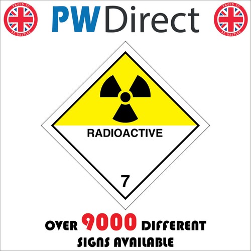 Sign radioactive contaminate - sign,