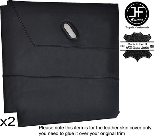 Black stitch rear door - black, card