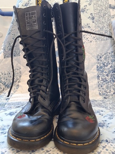 Martens embroidered vonda - dr,