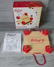 Hamleys flower press pick press preserve pretty flower 3+ years wooden