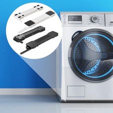 2 Pieces Appliance Roller Equipment Moving Mat Compact Washing Machine Stand