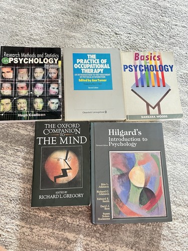 Bundle psychology book x4 - psychology,