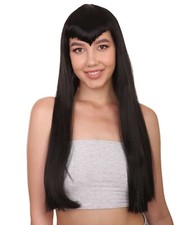 Black Vampire Queen Wig Long