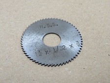 HSS 3/8" Bore 1 1/4" OD x 1/32" Slitting Saw For Milling Machine MC1003