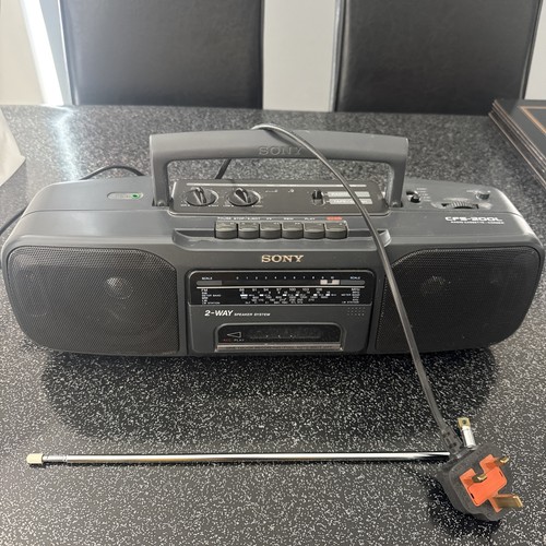 Sony cfs 200l working - sony, cfs-200l