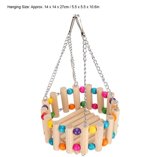 Colorful wooden chinchilla - colorful,