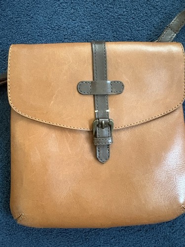 Leather tan white stuff - tan,