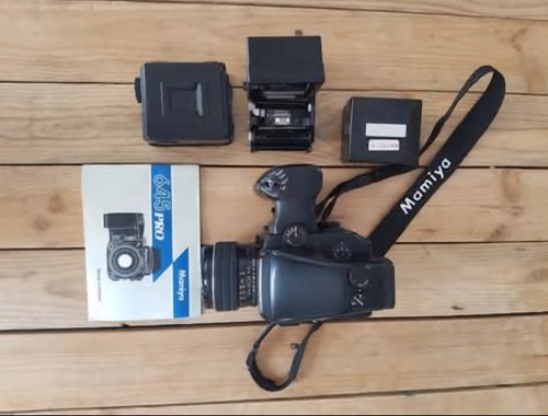 Mamiya 645 pro - +, c
