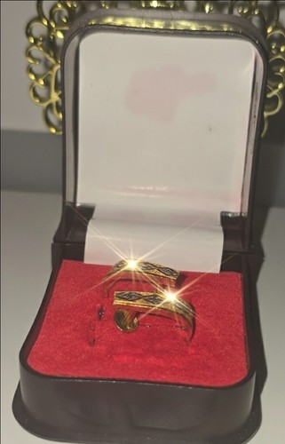 Gold 916 earrings - 916,