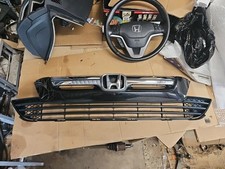 HONDA CR-V CRV MK3 2007-2009 Front Bumper Upper Grille BLACK 