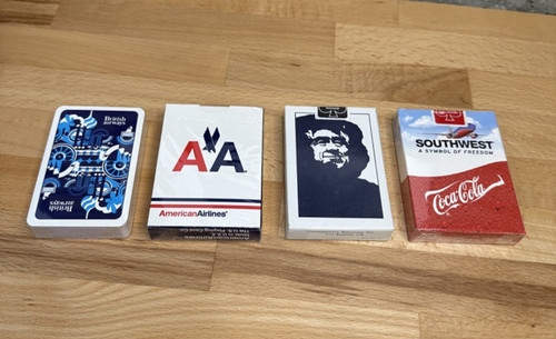 Vintage airline playing - playing, cards