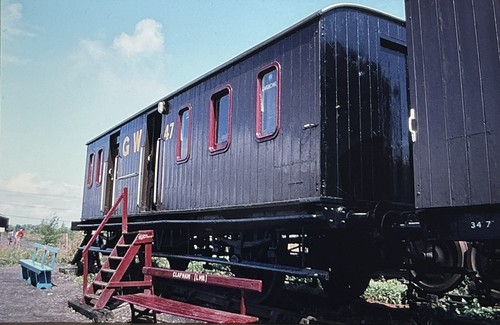 Original 35mm slide gwr mess - original,