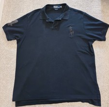 Black Polo Ralph Lauren Polo Shirt XXL