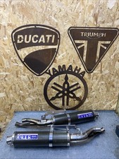 Yamaha Vmax 1200 1985- On Over Racing Project Silencers Rare Mint Condition 