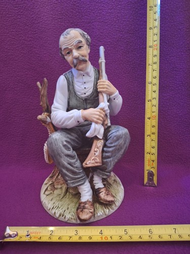 Detailed ceramic statue - statue, old
