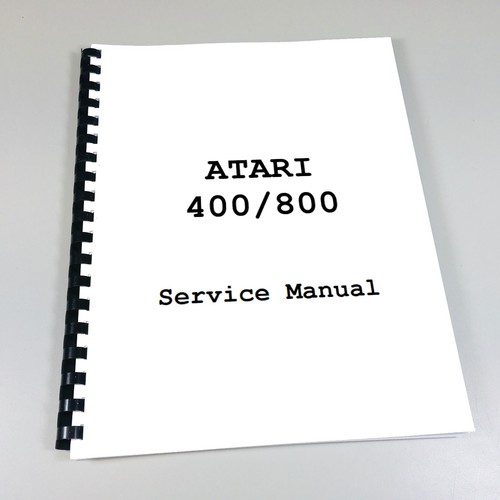 Atari 400 800 service manual - atari, /