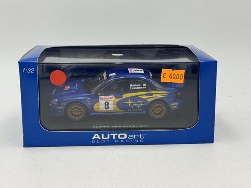 Slot car auto art subaru - car, 1/32