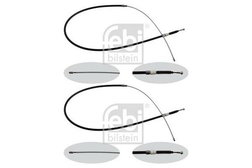 Brake cable handbrake - handbrake, rear