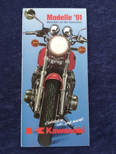 Kawasaki brochure 1991 - 1991, zephyr