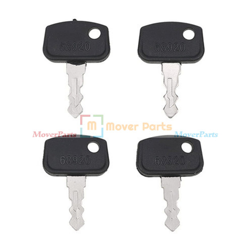 4pcs ignition key 68920 - ignition,